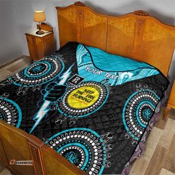 custom afl power naidoc week quilt keep the fire burning indigenous art