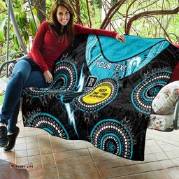 custom afl power naidoc week quilt keep the fire burning indigenous art