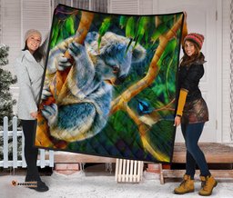 premium quilt 3d koala quilt koala aussie greeting