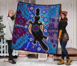 aboriginal premium quilt indigenous platypus