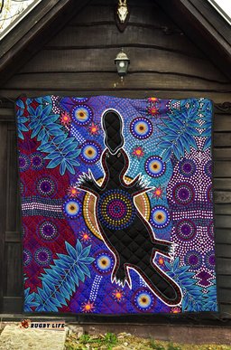 aboriginal premium quilt indigenous platypus