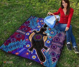 aboriginal premium quilt indigenous platypus