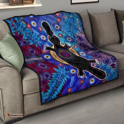 aboriginal premium quilt indigenous platypus