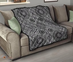 premium quilts aboriginal dot painting quilts ver04