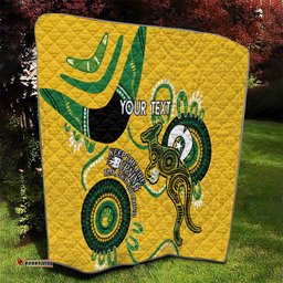 custom matildas naidoc week quilt australia kangaroo keep the fire burning yellow