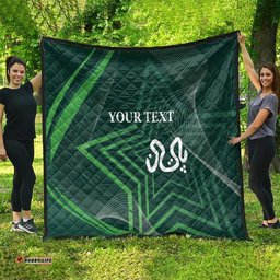 custom pakistan cricket quilt go shaheens sporty version