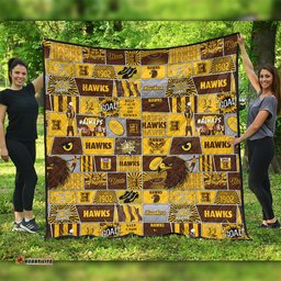 Amazing Aussie Hawthorn Legacy Of The Pride Comic Style Quilt