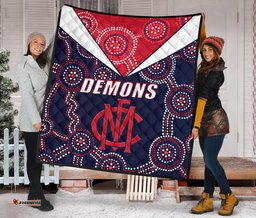 demons indigenous premium quilt melbourne fancy