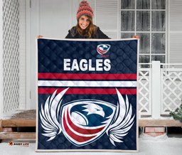 usa rugby premium quilt eagles simple style full navy