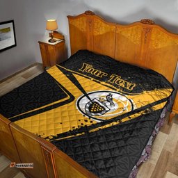 custom text cornwall rugby personalised quilt cornish rugby