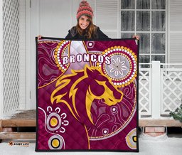 broncos indigenous premium quilt brisbane strong