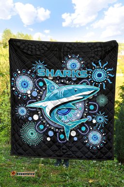 cronulla premium quilt sharks indigenous