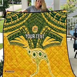 custom australia matildas quilt polynesian mix gold marble