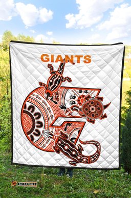 gws giants premium quilt simple indigenous