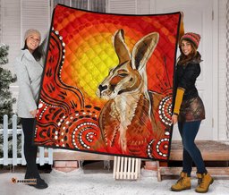 premium quilts kangaroo coverlets aboriginal patterns ver02