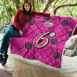 sydney sixers quilt aboriginal dot painting