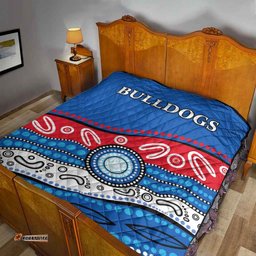 bulldogs indigenous premium quilt western