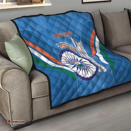 custom india cricket quilt 2nd champions world cup men in blue