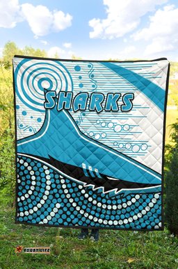 sharks premium quilt cronulla indigenous unique