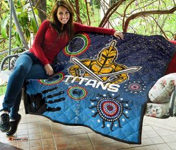 naidoc titans premium quilt gold coast aboriginal