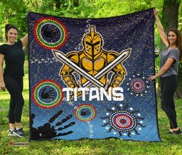 naidoc titans premium quilt gold coast aboriginal