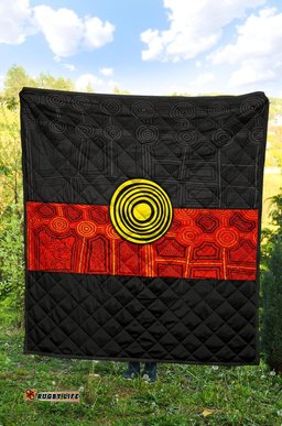 aboriginal premium quilt aussie indigenous flag