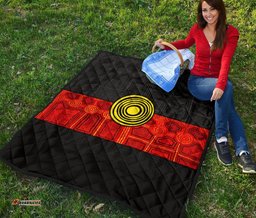aboriginal premium quilt aussie indigenous flag
