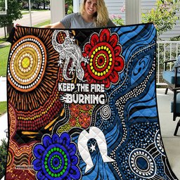 naidoc week 2024 indigenous quilt keep the fire burning