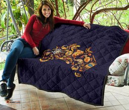 premium quilts australia map coverlets symbols