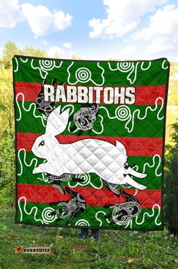 rabbitohs premium quilt animals aboriginal