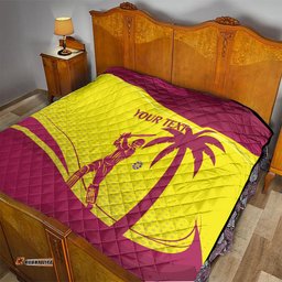 custom west indies cricket quilt 2024 world cup go windies