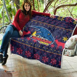 adelaide crows quilt christmas ugly style