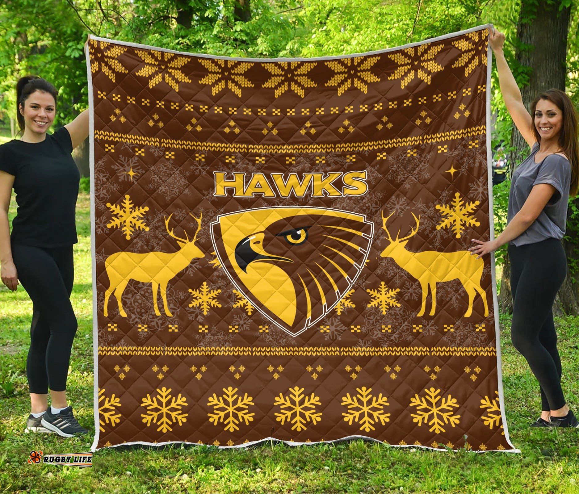 hawthorn quilt christmas ugly style