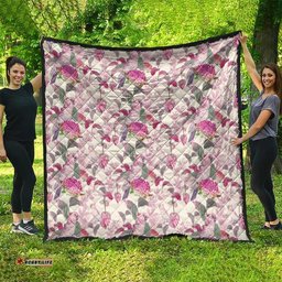 pink cockatoo australia quilt tropical flowers seamless pattern