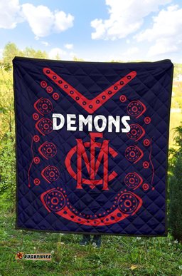 melbourne demons indigenous premium quilt football