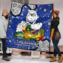 Canterbury-Bankstown Bulldogs Custom Quilt - Australian Big Things Quilt