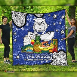 Canterbury-Bankstown Bulldogs Custom Quilt - Australian Big Things Quilt