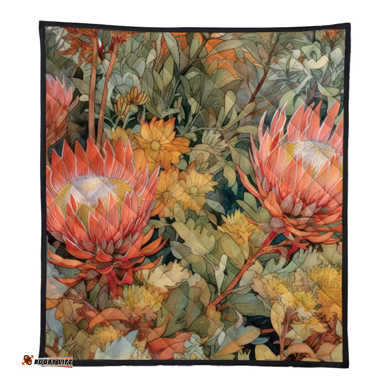 Australia Waratah Quilt - Australian Waratahs Quilt