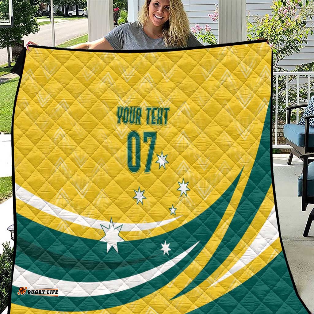 australia 2024 olympics custom quilt rise of the roos