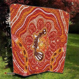 aboriginal goanna art quilt native australian animals