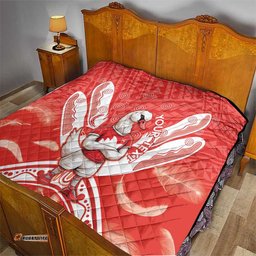 personalised swans football quilt 2024 swannies mascot go champions