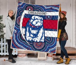 western football bulldogs premium quilt redamancy indigenous australian
