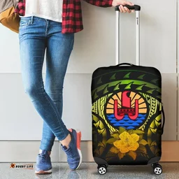 Tahiti Reggae Hibiscus Luggage Covers A02