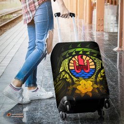 Tahiti Reggae Hibiscus Luggage Covers A02