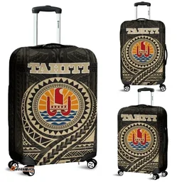 Tahiti Polynesian Luggage Cover A7