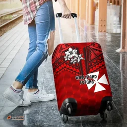Rugbylife Luggage Cover - Wallis and Futuna Rugby Luggage Covers Sporty Vibes A31