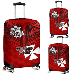 Rugbylife Luggage Cover - Wallis and Futuna Rugby Luggage Covers Sporty Vibes A31