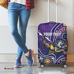 Personalised Storm Rugby Aboriginal Luggage Cover 2024 GO Storms