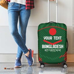 Custom Bangladesh Cricket Luggage Cover Go Tigers Sporty Version