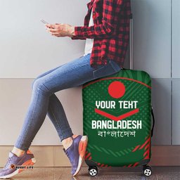 Custom Bangladesh Cricket Luggage Cover Go Tigers Sporty Version